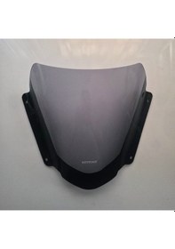 Resim Motocam Suzuki Burgman 400 Ön Cam 2017-2026 Model 38cm Füme Renkli 4mm Kısa Sportif 