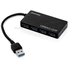 Resim Dark Connect Master 4 Port Usb 3.0 Usb Çoklayıcı (Dk-Ac-Usb341) 