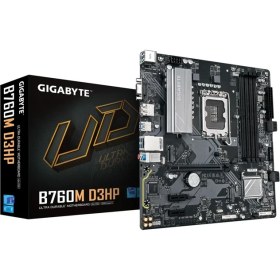 Resim Gigabyte B760M D3HP Intel LGA1700 5600 MHz Ddr5 Micro Atx Anakart 9MB76M3PW-00-G10 