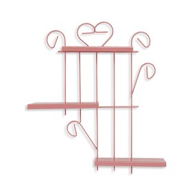 Resim Emka Dekoratif Metal 3'lü Duvar Rafı 