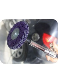 Resim Pas Silici Saplı Mor Disk Silikon 100x13x6 Mm 55061 