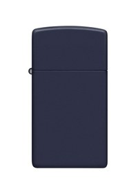 Resim Zippo 1639 Slim Navy Blue Matte Çakmak 