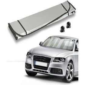 Resim Baloncuklu Araba Ön Cam Güneşlik Oto Güneşlik Perde Büyük Ön Cam Güneşlik 