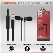Resim LINKTECH H288 UNIVERSAL RENKLİ KULAKİÇİ KULAKLIK 