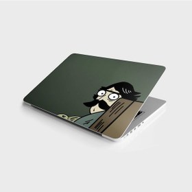 Resim Laptop Sticker Bilgisayar Notebook Pc Kaplama Etiketi Adam 