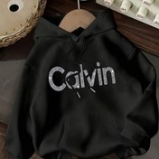 Resim Kadınlar için Yazılı Kapüşonlu Sweatshirt - Geniş Kanguru Cepli & İp Detaylı Başlık, Beyaz Logolu Rahat Sonbahar-Kış Kazak, Günlük Giyim İçecek Çekme (Makinede Yıkanabilir) 