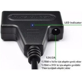 Resim Usb sata hdd kablo usb usb harddisk bağlantı kablosu usb sata ssd bağlantı kablosu 