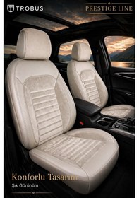 Resim Volkswagen Passat Sedan 2015 Ve Sonrası Tay Tüyü Deri Detay Koltu 