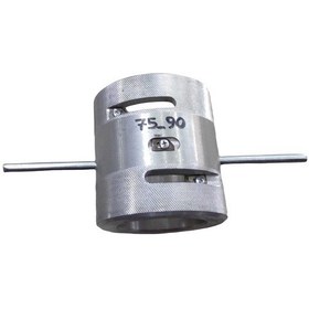 Resim 75-90 Alüminyum Gövde Plastik Boru Kalemtıraşı 