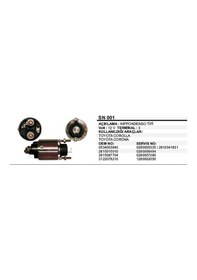 Resim Marş Otomatiği 12v Toyota Corolla-corona 28150-15010 Nıppondenso Tip 