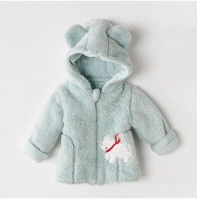 Resim Andy Wawa Bebek Mont Coat Welsoft Lıttle Polar Bear AC23087 