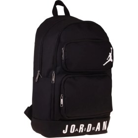 Resim Jordan Air Cleveland Black Siyah Erkek Çocuk Okul ve Günlük Sırt Çantası - Q3168 