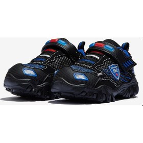 Resim Skechers Damager İii - Lil Patroller Boys N Siyah Işıklı Spor Ayakkabı 400020n Bkrb 