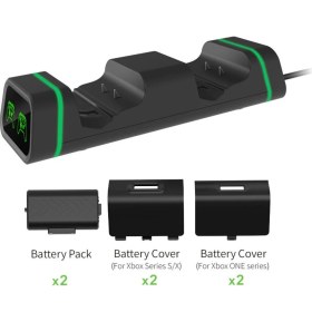 Resim Crk Teknoloji Xbox One Series, Xbox Series S/ x Sarj Yuvalı ve Pilli Stand 