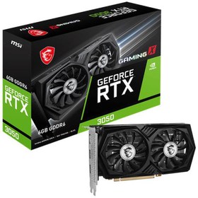 Resim MSI GEFORCE RTX3050 GAMING X 6G 6GB GDDR6 96BIT 2XHDMI 1XDP EKRAN KARTI 