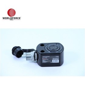 Resim Worldforce 11146 Çift Kademeli Yassı Hidrolik Silindir 10 Ton Strok: 25 mm Yassı Makine Krikosu 