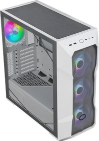 Resim TD500 V2 TD500V2-WGNN-STU GAMING E-ATX PC KASASI BEYAZ Cooler Master