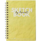Resim Fanart Academy Sketch Book 120 GR Spiralli 50 YP A4 Sarı 8674 