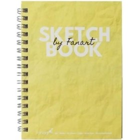 Resim Fanart Academy Sketch Book 120 GR Spiralli 50 YP A4 Sarı 8674 