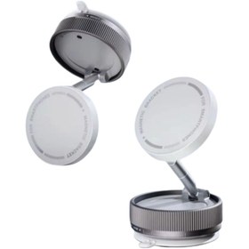 Resim Qifit 360 Derece Ayaralanabilir Vakumlu Manyetik Vantuz Telefon Montajı Serbest Telefon Tutucu 