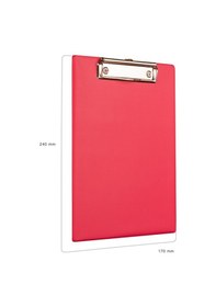 Resim 2K A5 Küçük Boy Pvc Kapaksız Sekreter Blok Tablası 