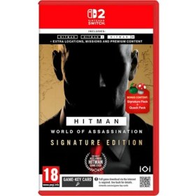 Resim Hıtman World Of Assassınatıon - Sıgnature Edıtıon Game Key Card Oyun 