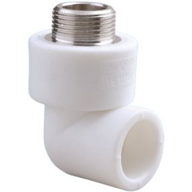 Resim Pvc Boru PPRC Dış Dişli Dirsek 20x1/2'' 10 Adet 