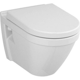 Resim Vitra S50 Rimex Kanalsız Asma Klozet +Vitra Yavaş Kapanan Kapak (121-003-909) - Beyaz S50 