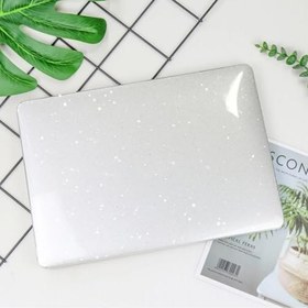 Resim McStorey MacBook Air 13.6 İnç Simli Kristal Parlak Kılıf A2681 A3113 A3240 A3449 M2 M3 M4 M5 Uyumlu Sert Kapak Hard Case Şeffaf 