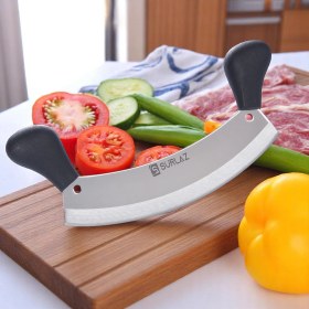 Resim SürLaz Pizza Bıçağı Kıyma Bıçağı Zırh Bıçağı Reds Serisi 