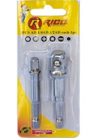 Resim Rico İkili Lokma Adaptörü 1/2" 1/4" Kk1314 