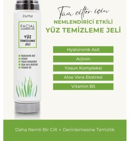 Resim Hyalüronik Asit, Aloe Vera Ve Yosun Kompleksi Içerikli Nemlendirici Yüz Temizleme Jeli 200 Ml 