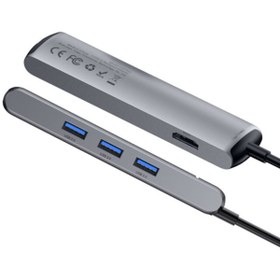 Resim Marcador Baseus Usb Type C 6in1 Hdmı 3x Usb 3.0 Rj45 Çoğaltıcı Adaptör 