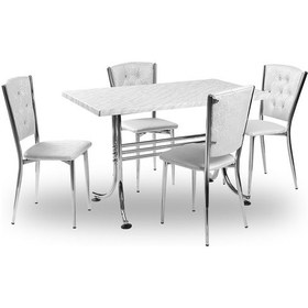 Resim Beymobilya Japon Werzalit - Kapitoneli Mutfak Masa Takımı 