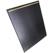 Resim Ayaklı Kolye Zincir & Kolye Standı (28 Lİ)Siyah deri (32x40 cm) Siyah 
