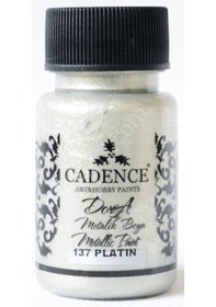 Resim 137 Platin Cadence Dora Metalik Boya 50Ml Cc 