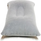 Resim Perfecttrade Şişirilebilir Kamp Yastığı Havalı Seyahat Minderi (Gri) 