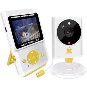 Resim 2.4 Lcd Kablosuz Bebek Monitörü Gece Görüşlü, İki Yönlü Sesli Kamera, Sıcaklık Sensörlü 