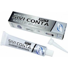 Resim Best Silikon Sıvı Conta Siyah 45gr 300 Dereceye Dayanıklı 