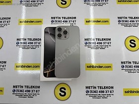 Resim Apple iPhone 16 Pro Max İkinci El TR | 256 GB | Natürel Titanyum 