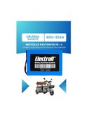 Resim Motolux Fayton Fx 10 - L Uyumlu Batarya Lifepo4 60v 32ah Elektrikli Motorsiklet Bataryası 