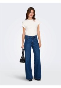 Resim Only Onlerıca S/s Top Jrs Noos Kadın Beyaz T-shirt - 15308926 