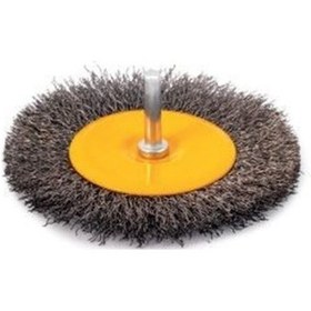 Resim Paslanmaz Pimli Daire Fırça 75 Mm 