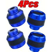 Resim Hightower 4 Adet Mavi Motosiklet Çatal Koruyucu Düşme Kaza Koruması 