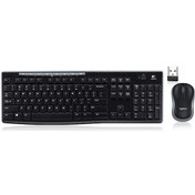 Resim Wezone Logitech Mk270 Kablosuz Klavye Ve Fare Seti - 8 Multimedya Tuşlu, Ergonomik Tasarım, 2.4ghz Bağlantı Diğer 