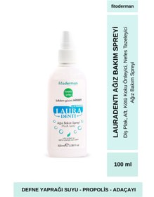 Resim Fitoderman Lauradenti Diş Plak, Aft, Kötü Koku Önleyici, Nefes Tazeleyici Ağız Bakım Spreyi 100 ml 