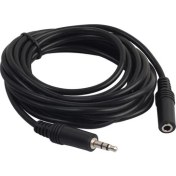 Resim Bisıfır Kulaklık Uzatma Kablosu Ses 3.5mm Aux Ekleme 5mt 