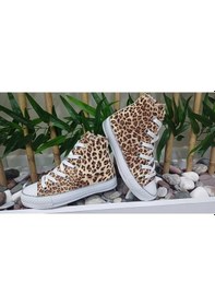 Resim Scarpe Magiche Leopar Desenli Kız Ayakkabı 31-35 Numara Arası Işıksızdır Leopar Desenli 