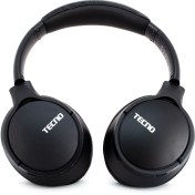 Resim Tecno Nightingale-N1 Kablosuz Wireless Extra Bass Kulaklık Siyah 
