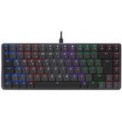Resim Rampage GraniteLow Profile Red Switch Mekanik Siyah-Gri Oyuncu Klavyesi 